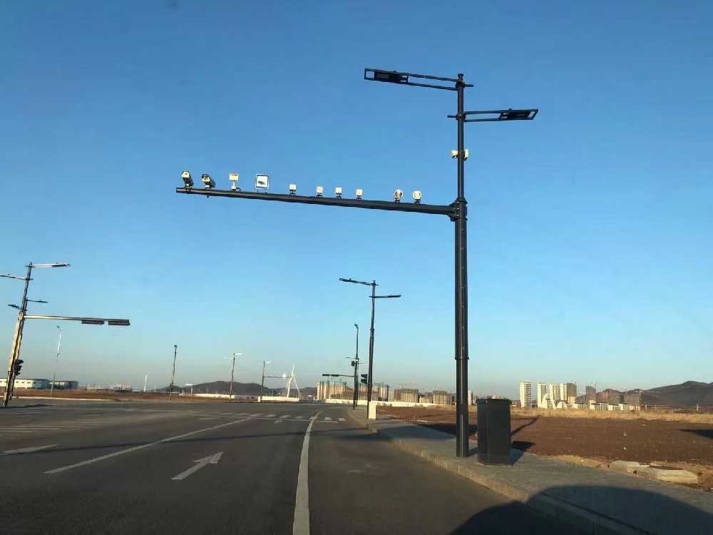 梅州市黑龙江佳木斯综合路灯杆项目